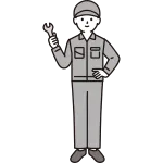 Factory Male Worker SVG Icon